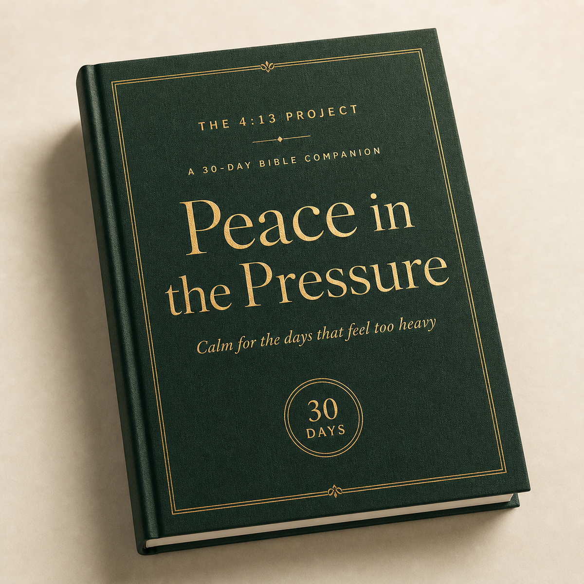 Peace in the Pressure — 30-Day eBook